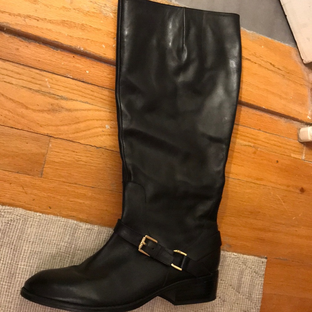 Lauren Ralph Lauren Classic Black Equestrian Boots